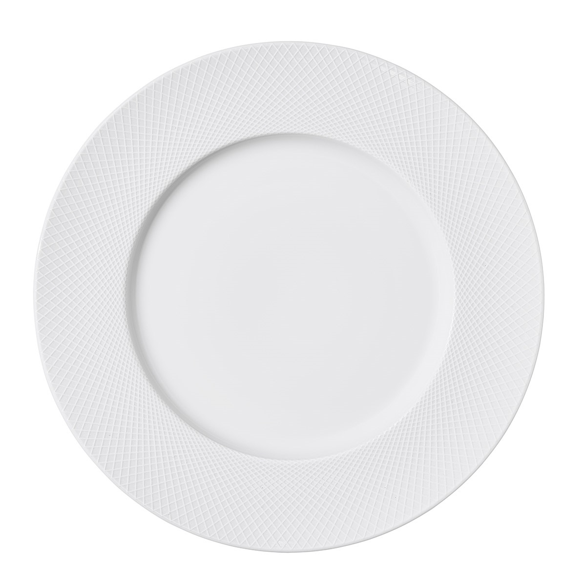 Degrenne Collezione Graphique Blanc Classique White Piatto rotondo da portata 28,5 cm